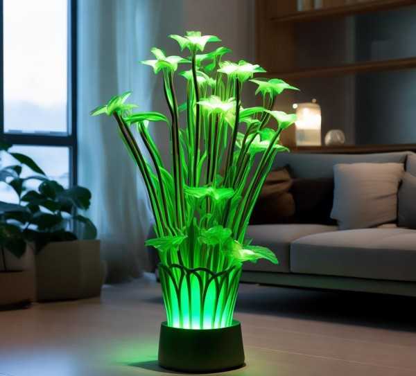 LED鲜花盆景，点亮家居的绿色艺术之光