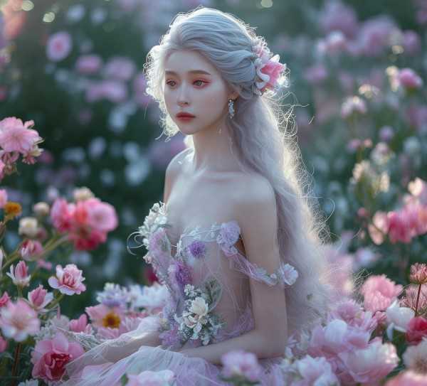 花中仙子的神秘气质探秘
