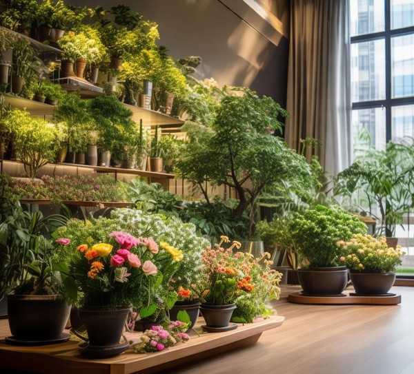 虹口区家居艺术革新，客厅鲜花盆景打造生态美学空间