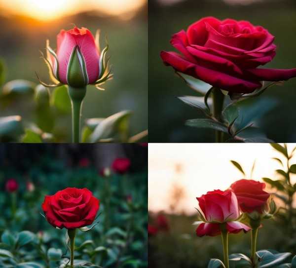 玫瑰花开，揭秘玫瑰花的成长奇迹