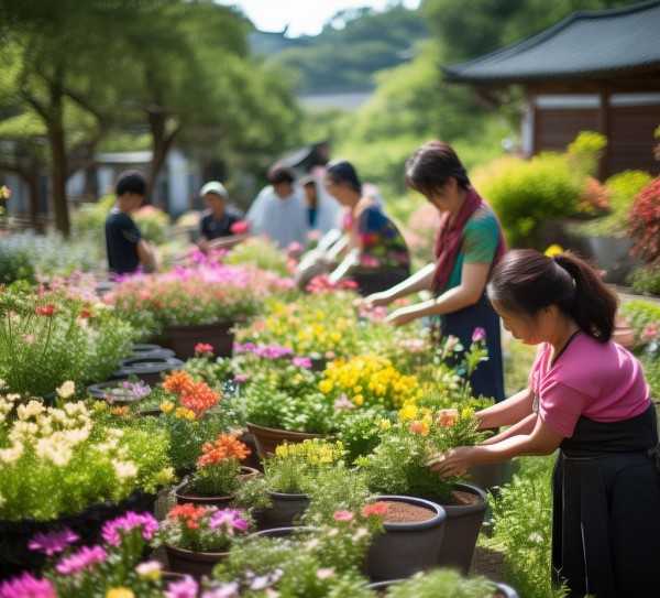 普陀区绿色家园花卉养护秘籍，鲜花盆景台打造指南